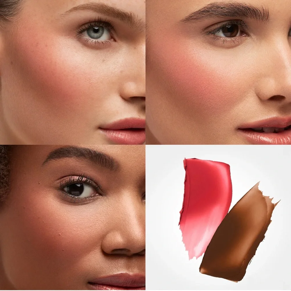 Stila Blush & Bronze Hydro-Blur Cheek Duo- Cranberry & Mahogany